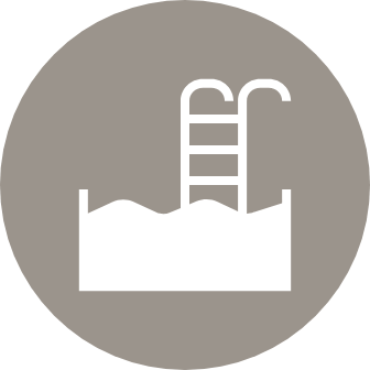 Take a dip in one of our pools
